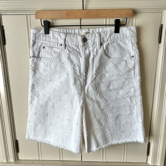ISABEL MARANT ÉTOILE
Liny distressed denim shorts - Picture 2 of 8